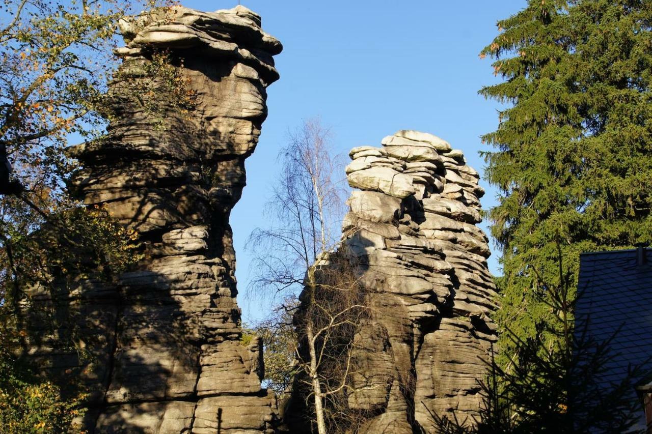 Im Erzgebirge Wandern, Fahrrad Fahren Oder Entspannen Ehrenfriedersdorf Dış mekan fotoğraf